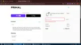Primal Rings coupon verification screenshot