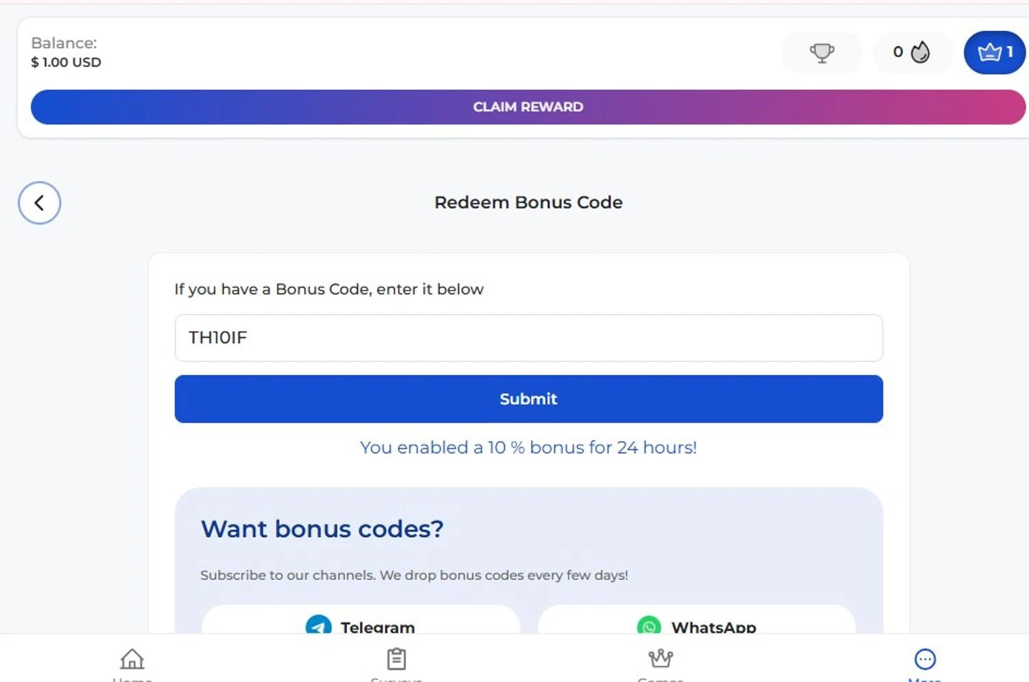 Prime Opinion US checkout page showing Prime Opinion US promo code box | Screenshot taken by SimplyCodes community member on Jan 24, 2026