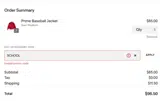 SCHOOL coupon verification screenshot