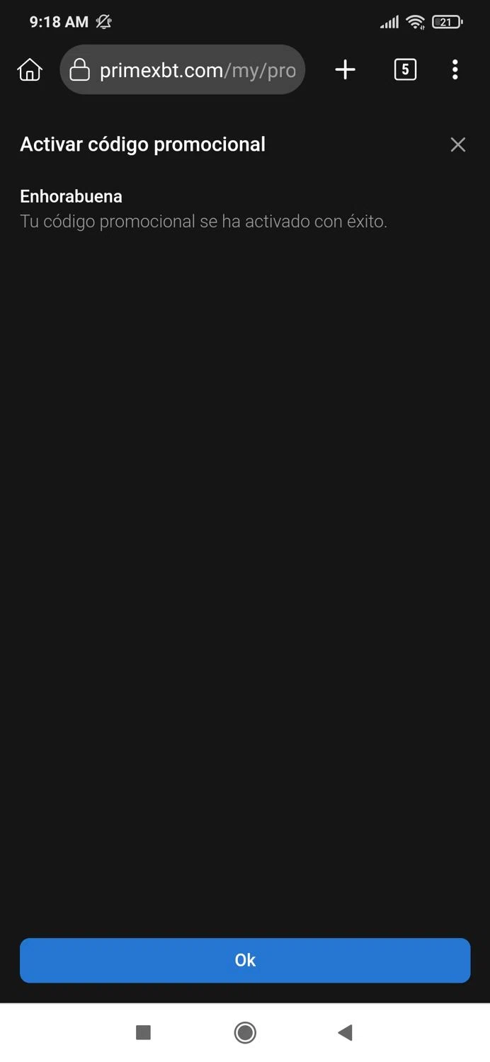 PrimeXBT checkout page showing PrimeXBT promo code box | Screenshot taken by SimplyCodes community member on Aug 2, 2024