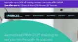 Prince2.com coupon verification screenshot