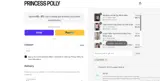 Princess Polly AU coupon verification screenshot