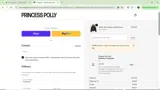 Princess Polly AU coupon verification screenshot
