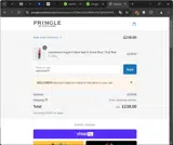 Pringle of Scotland coupon verification screenshot