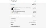 Pringle of Scotland coupon verification screenshot