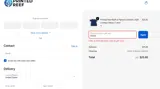 EMAIL coupon verification screenshot