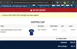 MLK20 coupon verification screenshot