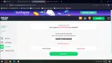 Prism Casino coupon verification screenshot