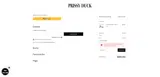 Prissy Duck coupon verification screenshot