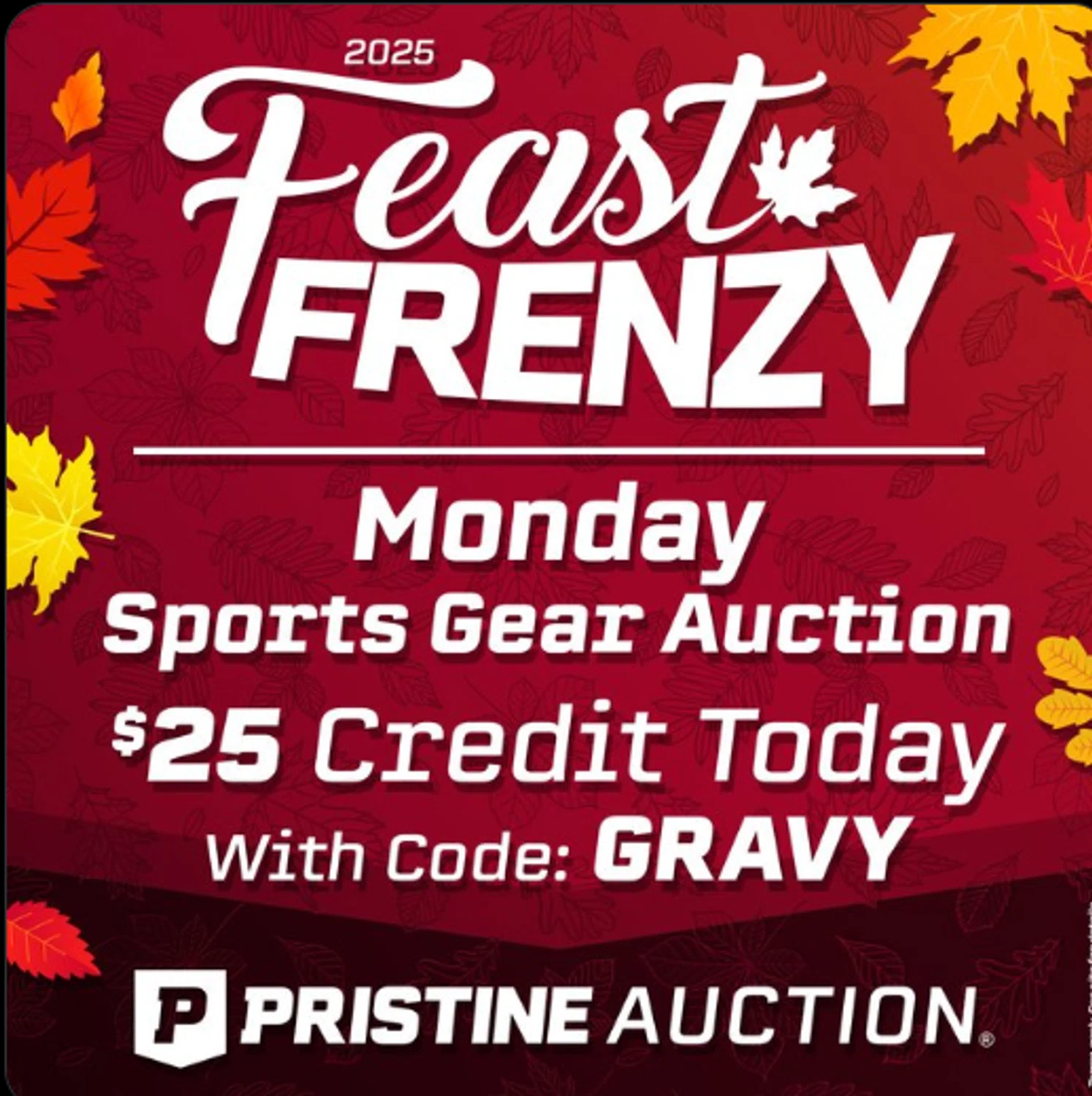 Pristine Auction promo code screenshot showing code GRAVY applied at Pristine Auction checkout page. Uploaded by SimplyCodes community member PillarsofCreation on Nov 24, 2025