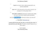 AYURVEDA10 coupon verification screenshot