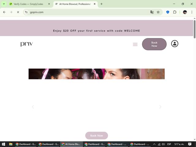 Priv checkout page showing Priv promo code box | Screenshot taken by SimplyCodes community member on Sep 11, 2025