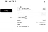 WELCOME10 coupon verification screenshot