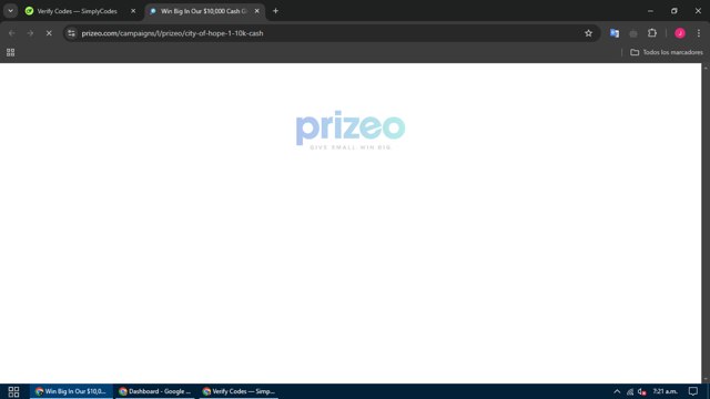 Prizeo checkout page showing Prizeo promo code box | Screenshot taken by SimplyCodes community member on Feb 3, 2025