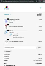 LUISGABA coupon verification screenshot