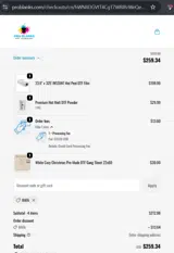 RAFA coupon verification screenshot