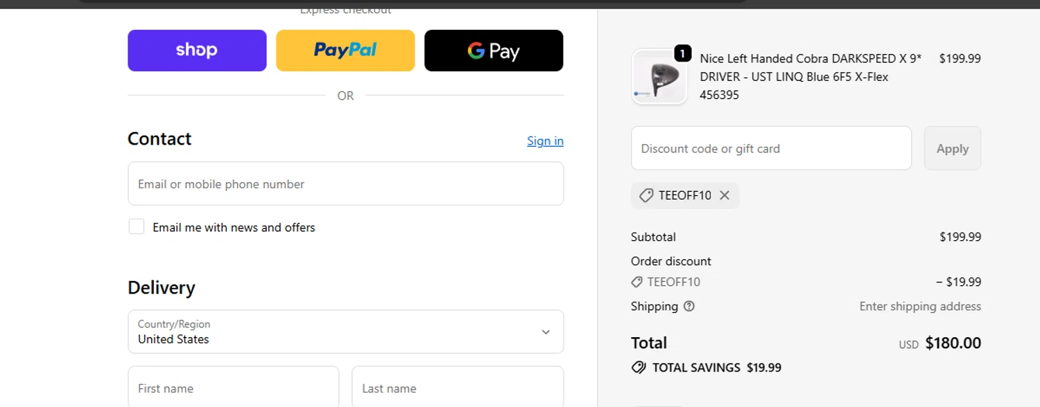 ProClubs coupon code screenshot showing code TEEOFF10 applied at ProClubs checkout page. Uploaded by SimplyCodes community member ashe1986 on Nov 13, 2025