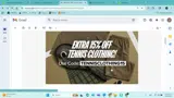 TENNISCLOTHING15 coupon verification screenshot
