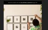 GALLERYWALLLAUNCH15 coupon verification screenshot