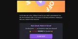 WARMUP coupon verification screenshot
