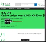 Pro-Elec by Farnell coupon verification screenshot