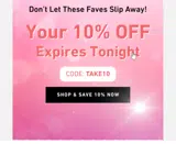 take10 coupon verification screenshot