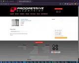 Progressive Suspension coupon verification screenshot