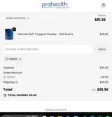 take10 coupon verification screenshot