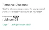 Project Amino coupon verification screenshot