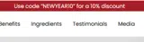 NEWYEAR10 coupon verification screenshot