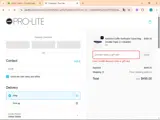 BFCM10 coupon verification screenshot