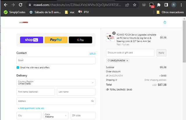 ProLon Life checkout page showing ProLon Life discount code box | Screenshot taken by SimplyCodes community member on Apr 6, 2024