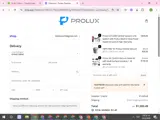 Prolux Cleaners coupon verification screenshot