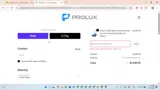 Prolux Cleaners coupon verification screenshot