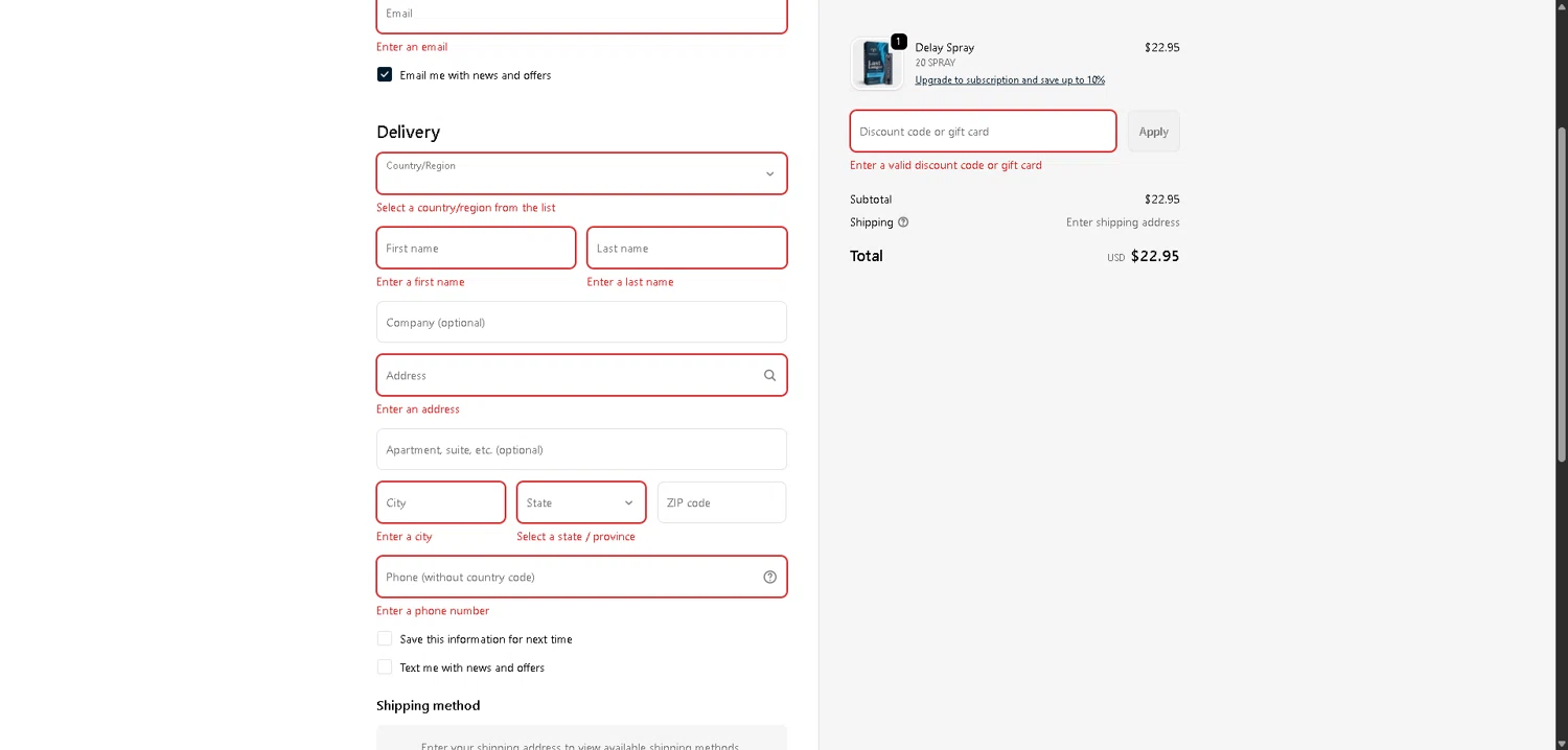 Promescent discount code screenshot showing code DISCOUNT applied at Promescent checkout page. Uploaded by SimplyCodes community member DerekRoberson on Dec 11, 2025