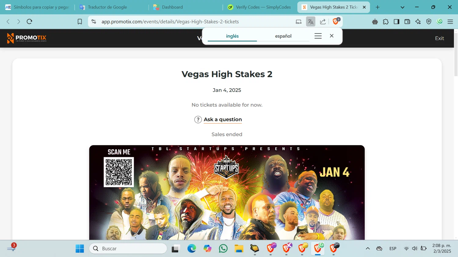 PromoTix discount code screenshot showing code KAYO applied at PromoTix checkout page. Uploaded by SimplyCodes community member nikkis on Mar 2, 2025