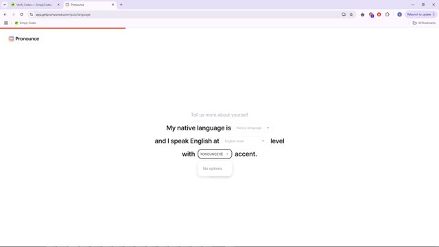 Pronounce checkout page showing Pronounce promo code box | Screenshot taken by SimplyCodes community member on Feb 19, 2025