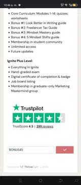 Proofread Anywhere coupon verification screenshot