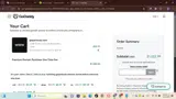 HOLIDAY20 coupon verification screenshot