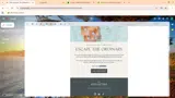 ESCAPE25 coupon verification screenshot