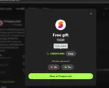 CREDITCARD coupon verification screenshot