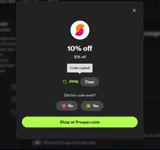 pp10 coupon verification screenshot