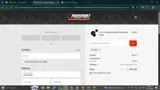 CART coupon verification screenshot