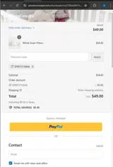 SPIRIT2158A6 coupon verification screenshot