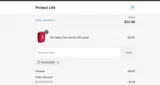 PUSH10OFF coupon verification screenshot