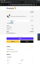 TENERETEAM coupon verification screenshot