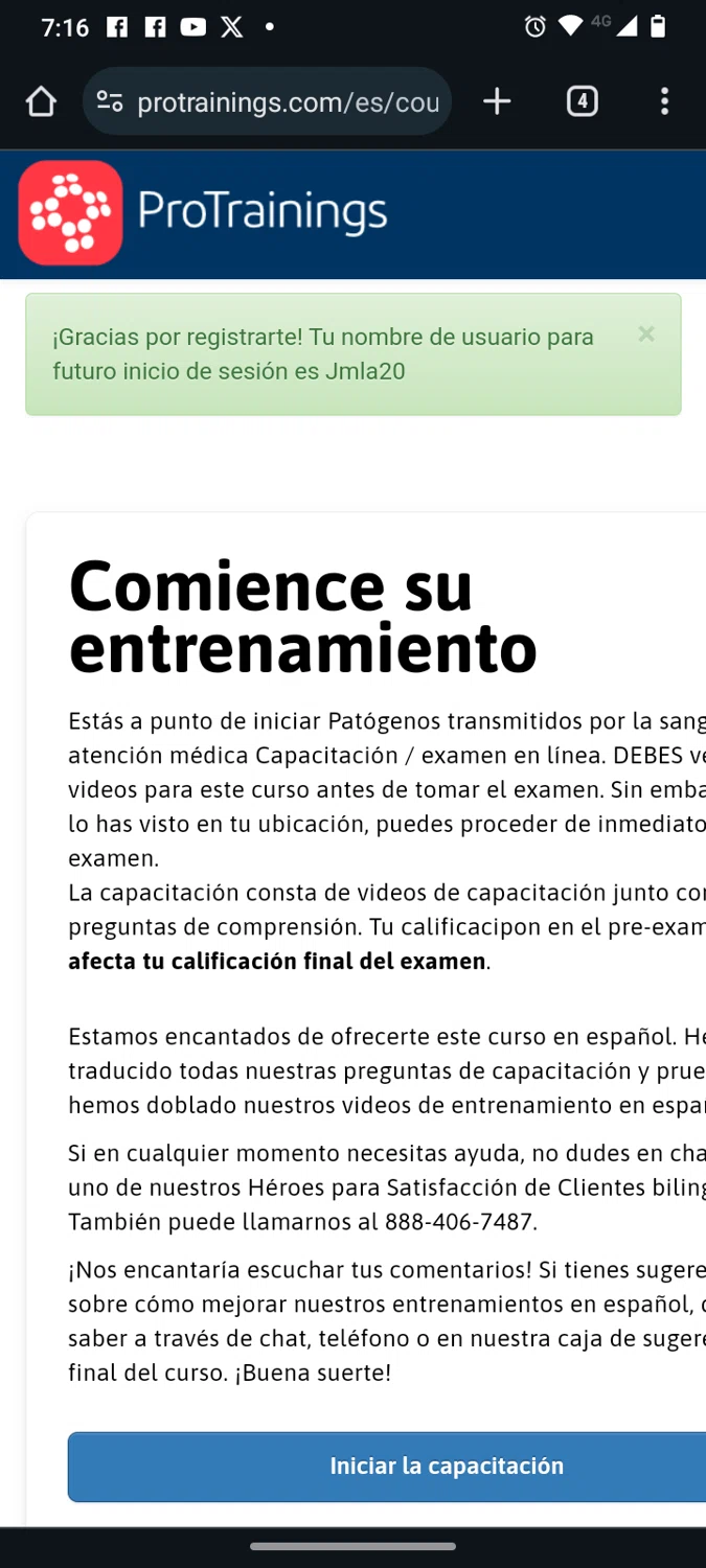 ProTrainings checkout page showing ProTrainings discount code box | Screenshot taken by SimplyCodes community member on Oct 31, 2023
