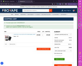 ProVape Promo Codes (11 Verified) - $10 Off w/Code Oct 2025