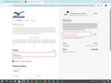 SARAH10 coupon verification screenshot
