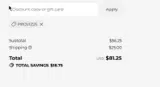 Proviz coupon verification screenshot